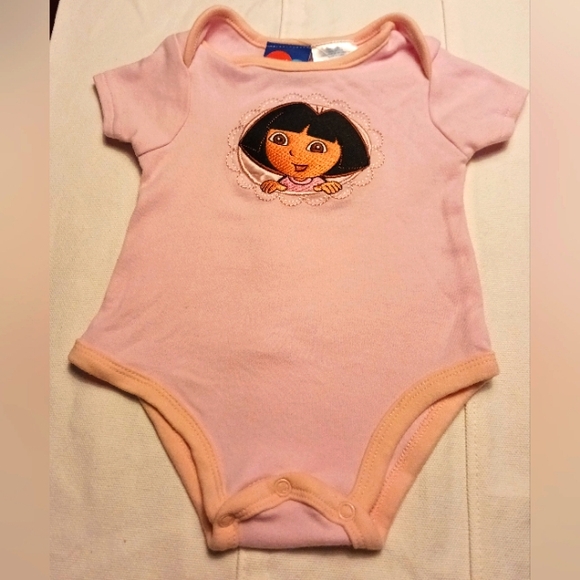 Nick Jr One Pieces Nick Jr Nwot Dora The Explorer Pink Onesie Size